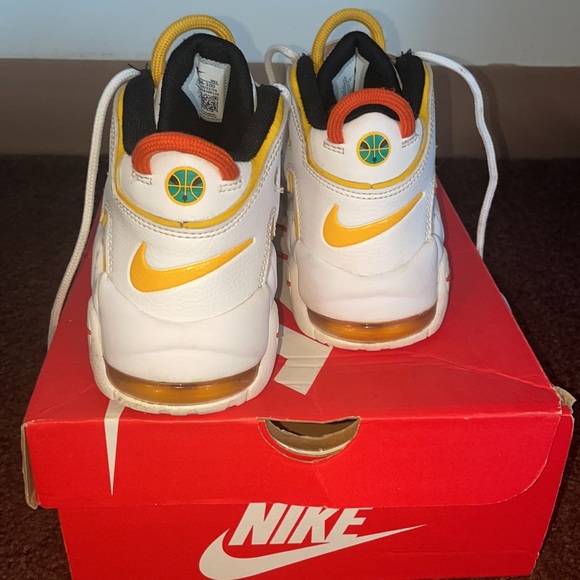 Nike air more uptempo. White and gold - Picture 3 of 5